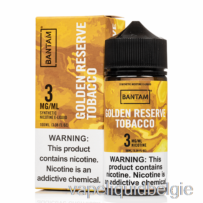 Vape Smaken Golden Reserve Tabak - Kriel Vape - 100ml 0mg